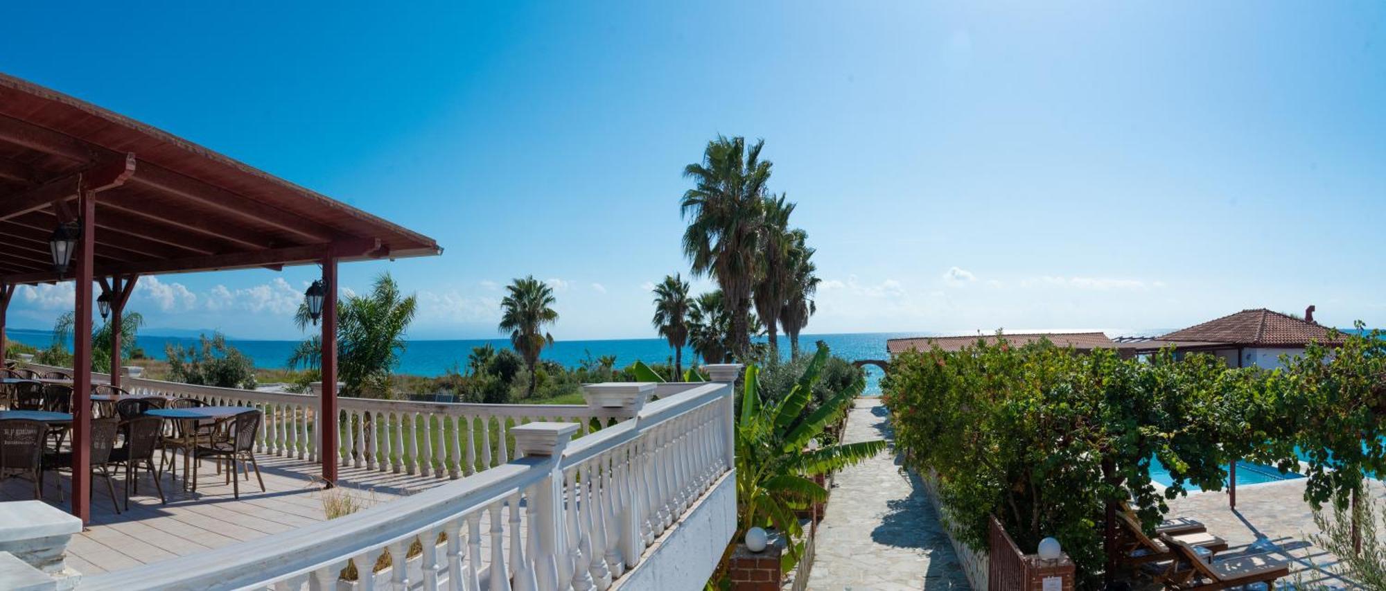 Poseidon Beach Hotel Kastrosikiá Exterior foto
